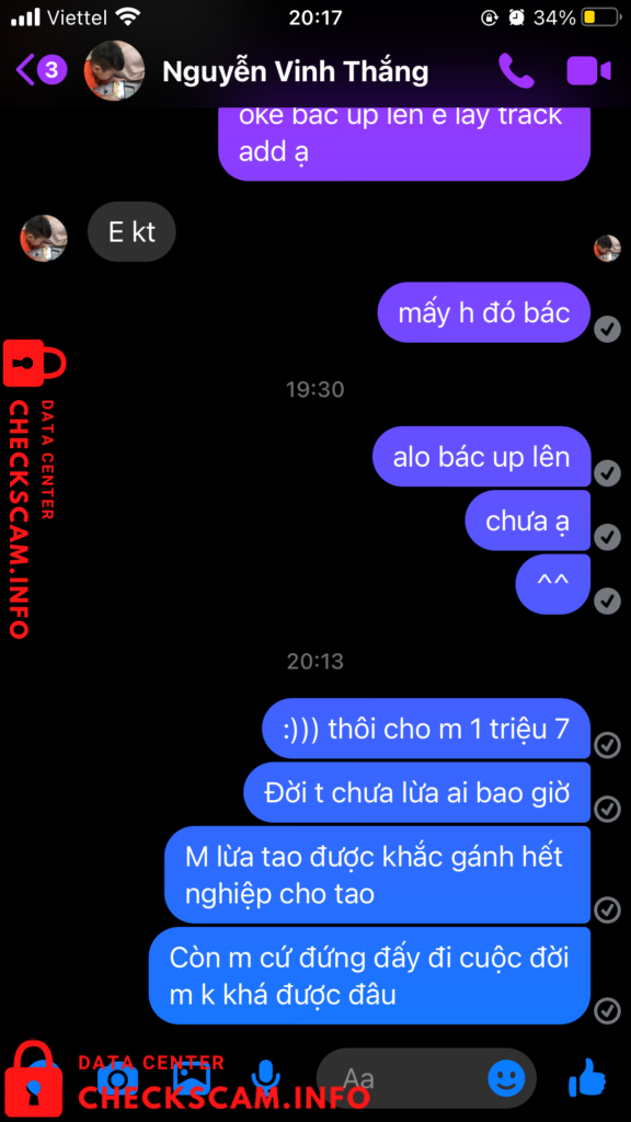 Bằng chứng chống lại Pham Anh Tu