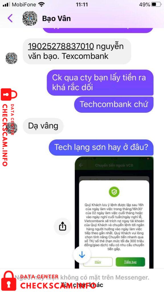 Bằng chứng chống lại Nguyễn Văn Bạo