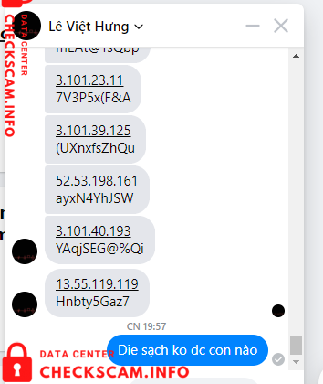 Preuves contre Lê Việt Hưng