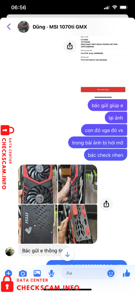 Bằng chứng chống lại Le Sang