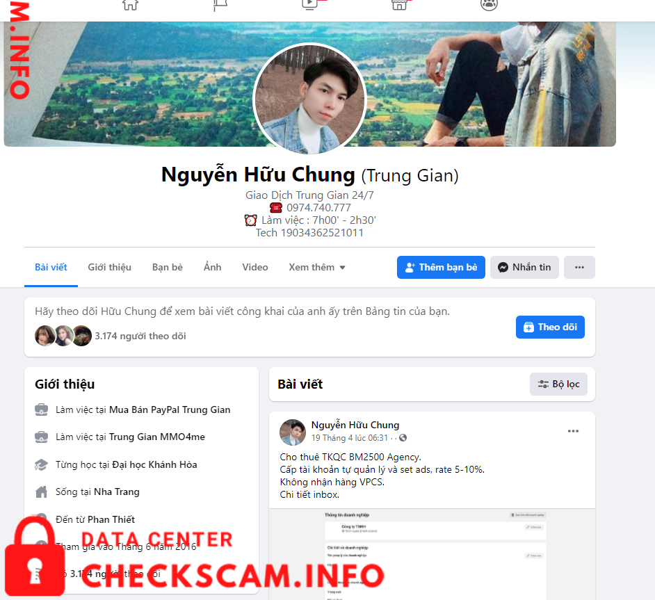 Ebidensya laban sa Nguyễn Hữu Chung