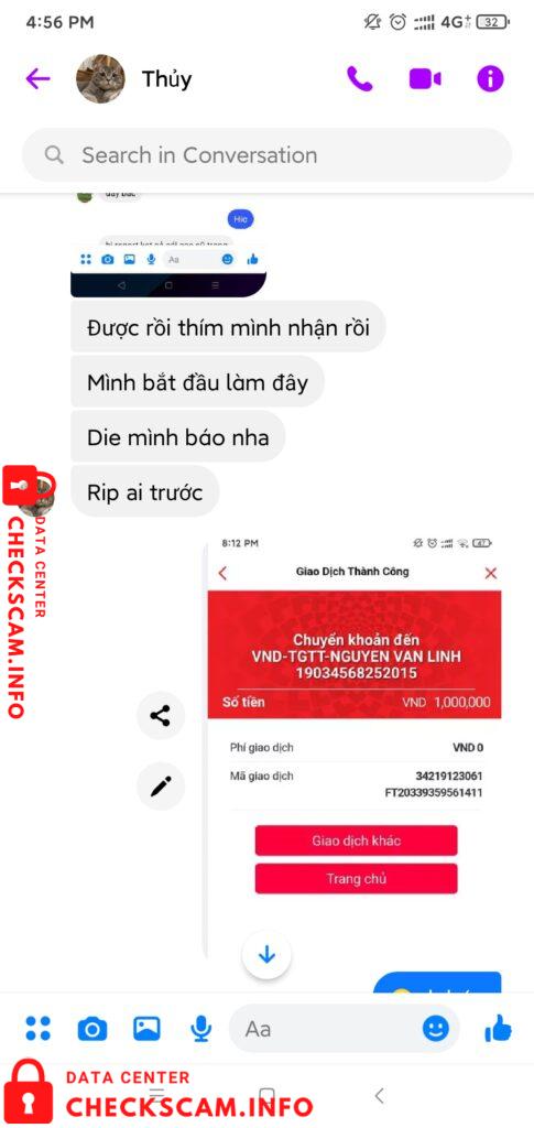 Ebidensya laban sa Nguyễn Văn Linh