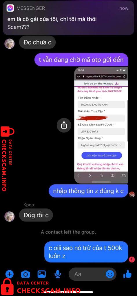 Evidence against Pham Thi Van Anh