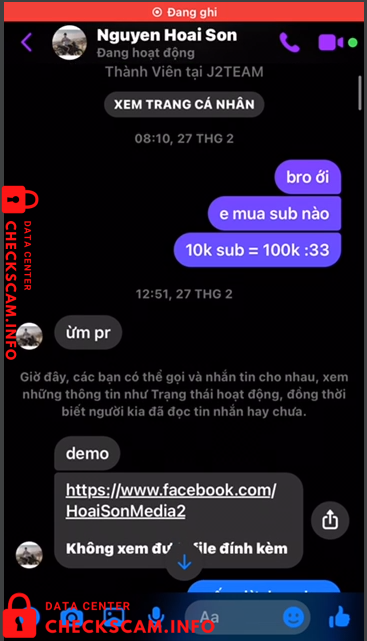 Evidence against Nguyen Hoai Son