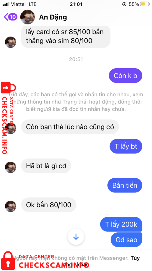 Evidence against Đặng Văn An