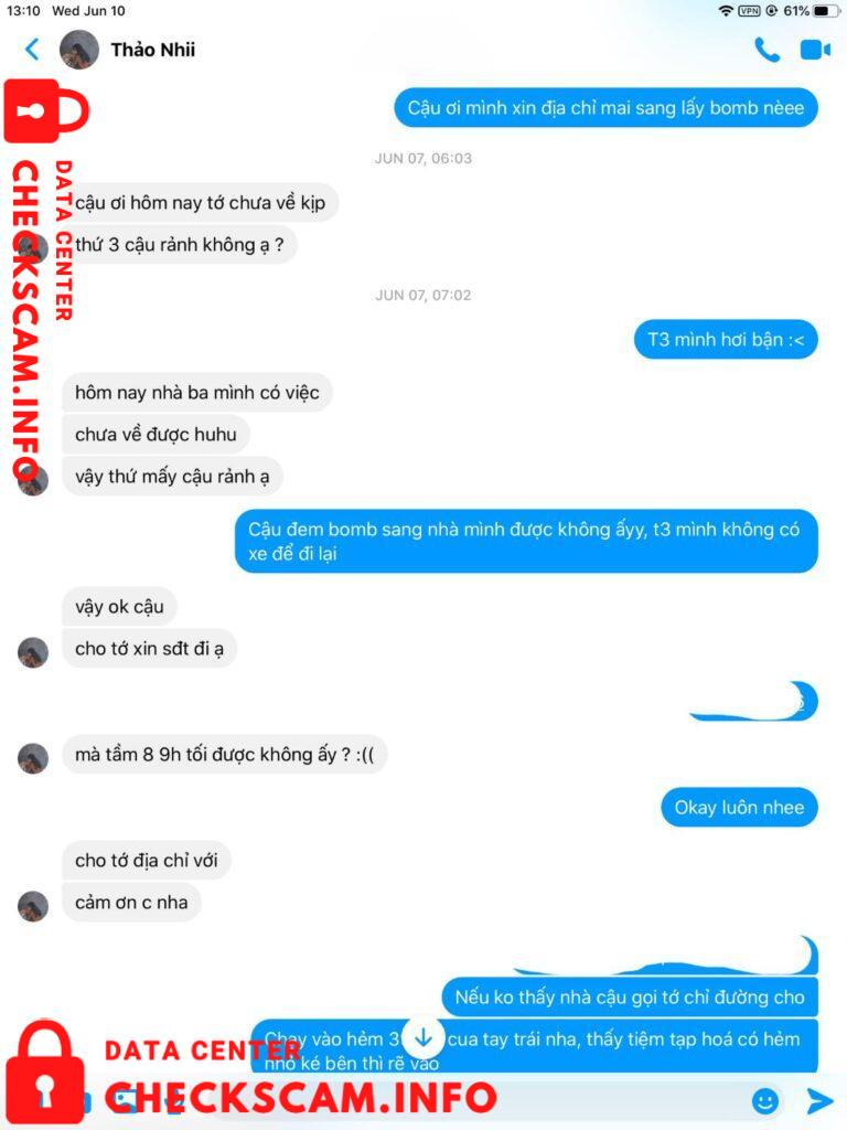 Evidence against Nguyen Thi Xuan Giang