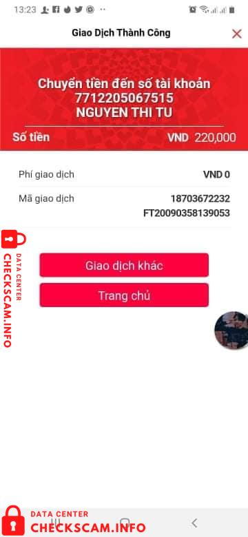 Evidence against Nguyen Thi Tu