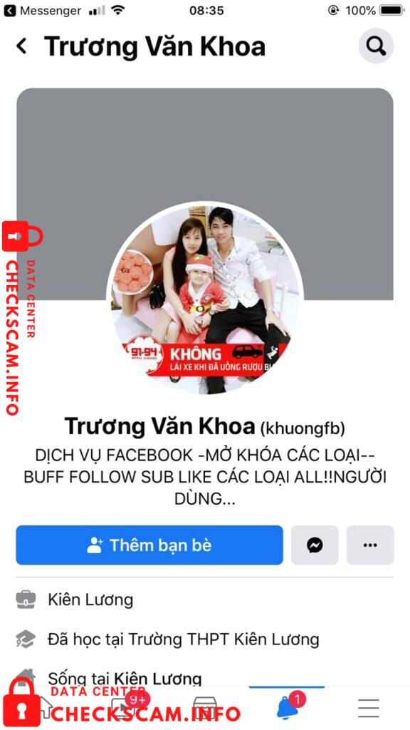 Evidence against Truong Van Khoa