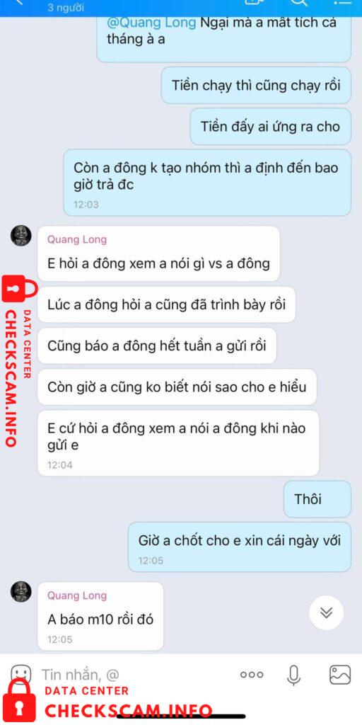Evidence against Tran Van Hai