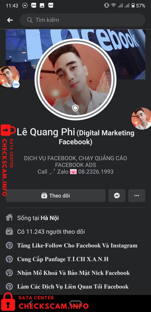 Evidence against Lê Quang Phi