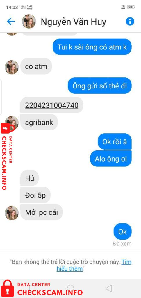 Evidence against Nguyen Huu Huy