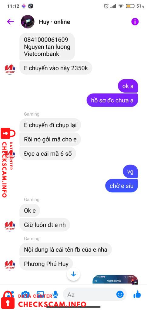 Evidence against Nguyen Tan Luong