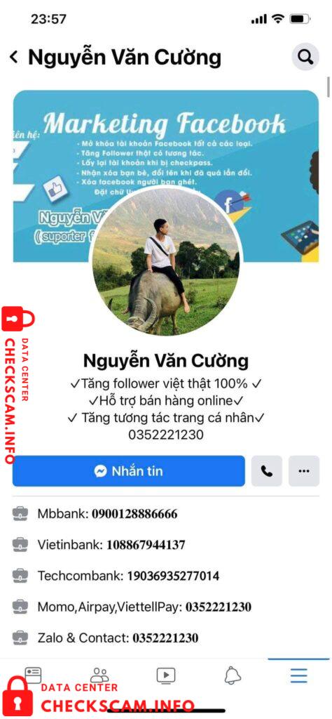 Evidence against Nguyễn Văn Cường