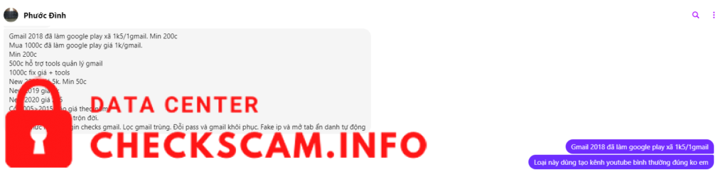 Evidence against Đặng Đình Phước