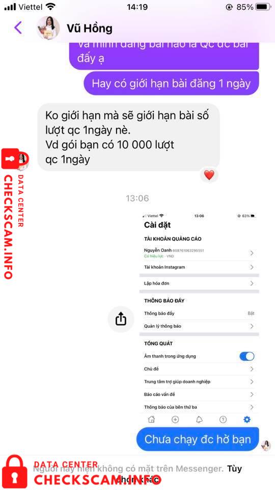Evidence against Vu Thi Hong