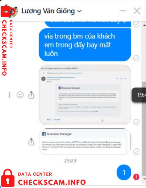 Evidence against Vu Huy Hoang