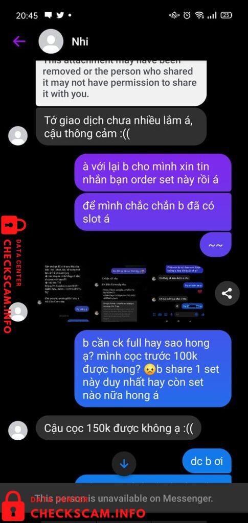 Evidence against Doan Thi Thu Thuy