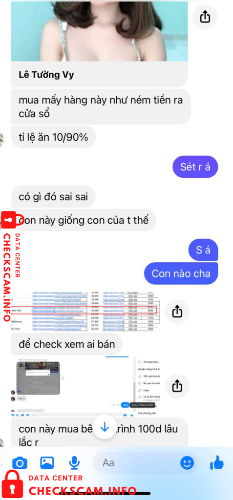 Evidence against Trinh Thai Thu Trang