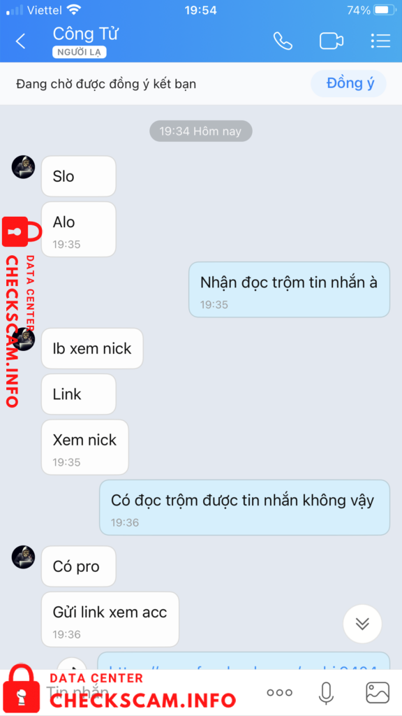 Evidence against Nguyễn Cao Huy