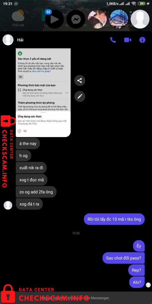 Evidence against Nguyễn Trọng Hải