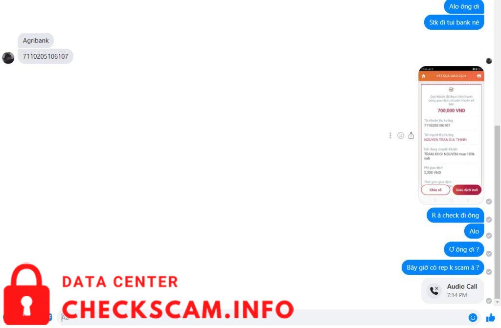 Evidence against Nguyen Tran Gia Thinh