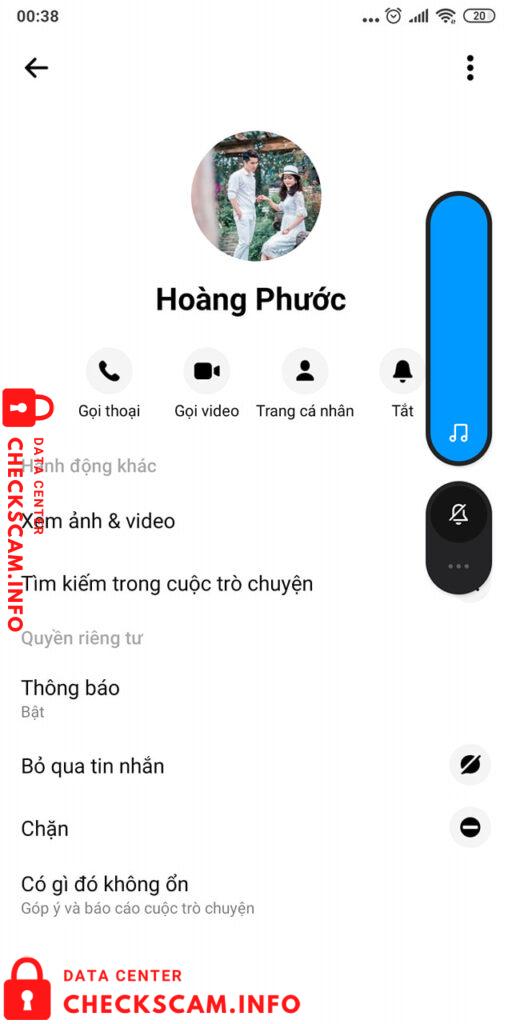 Evidence against Hoang Cong phuoc
