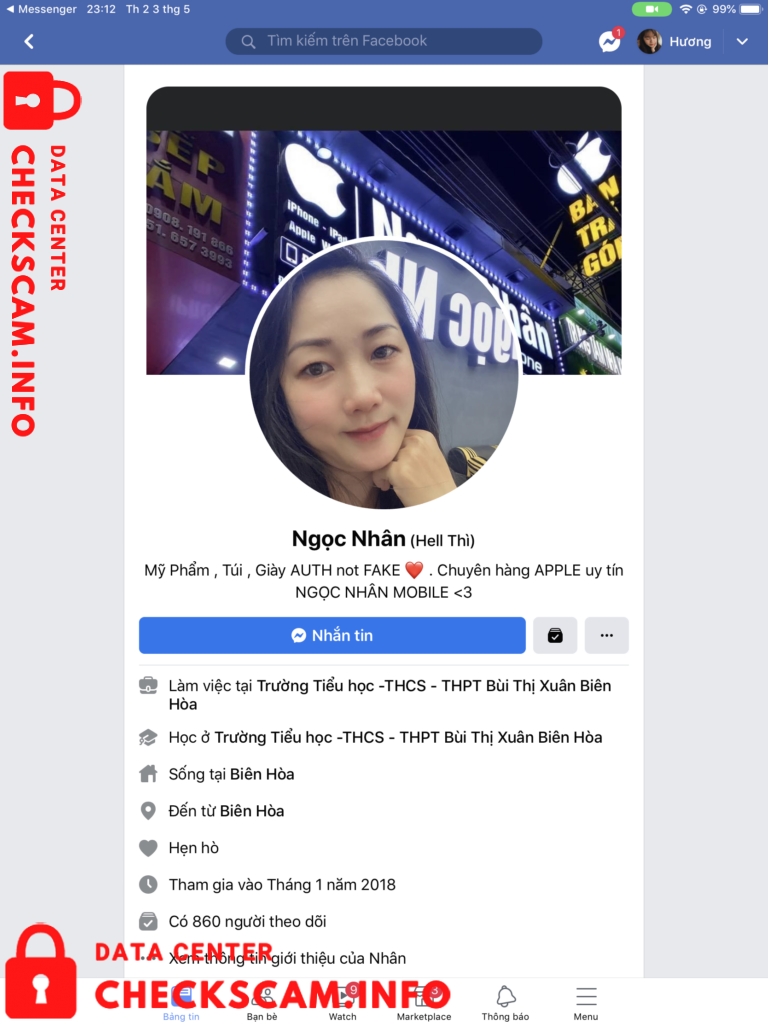 Evidence against Nguyen Ngoc Thuy Nhi