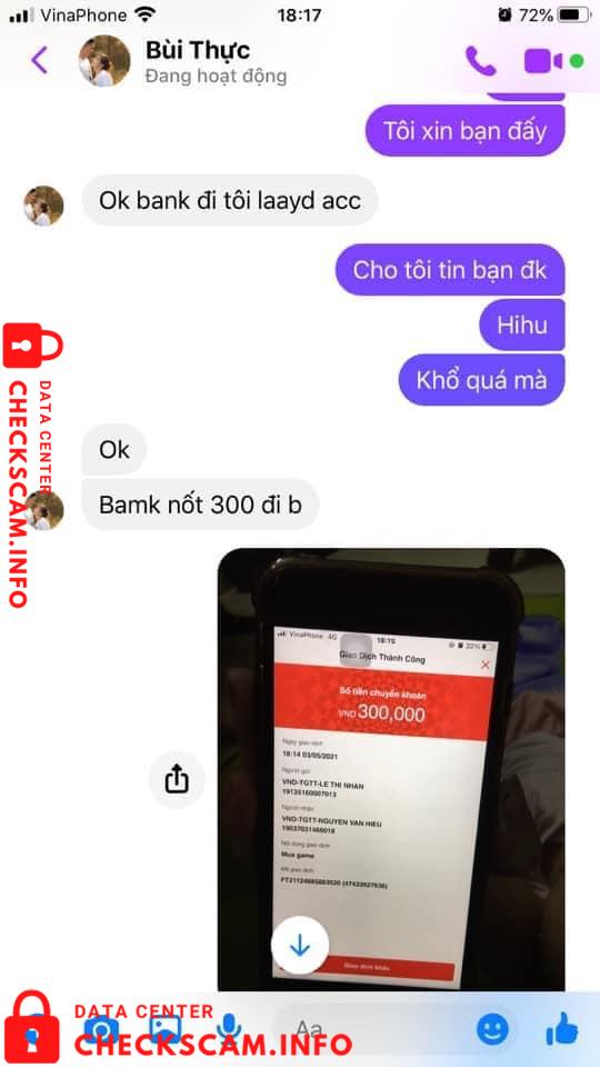 Evidence against Nguyen Van Hieu