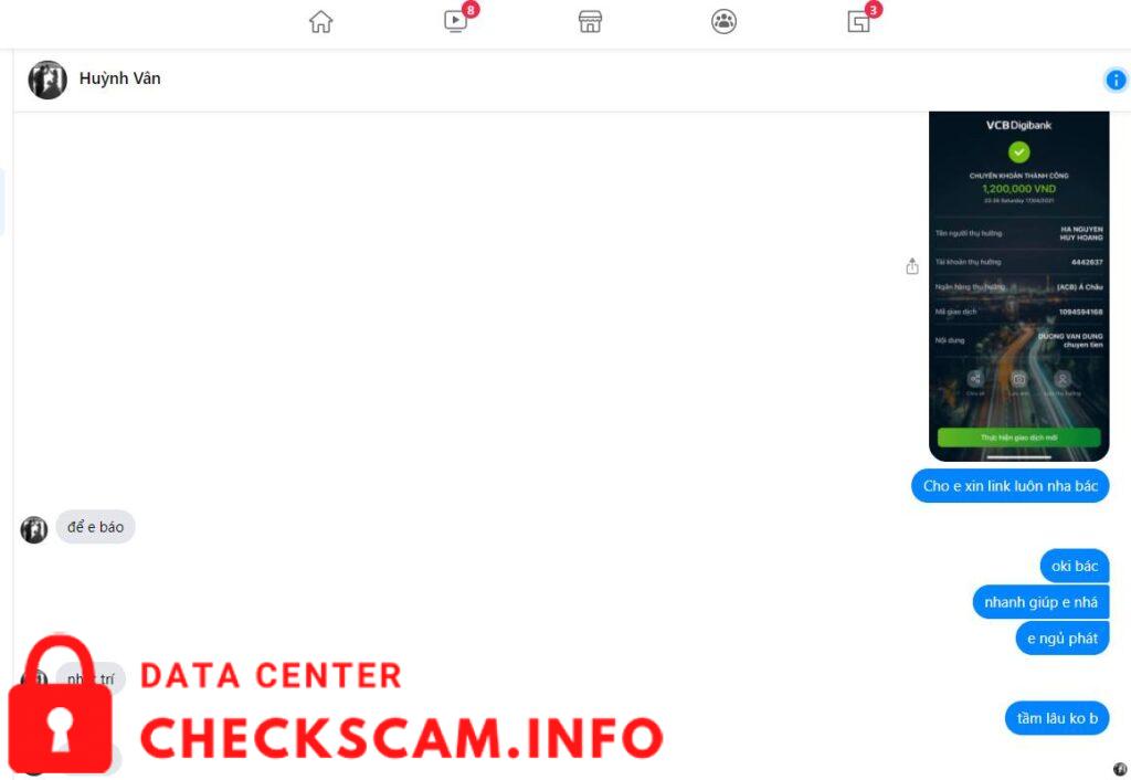 Evidence against Ha Nguyen Huy Hoang