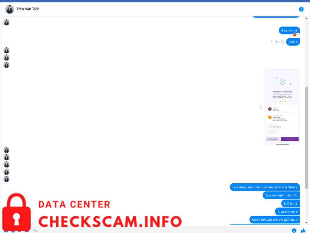 Evidence against Lê Đình Hồng
