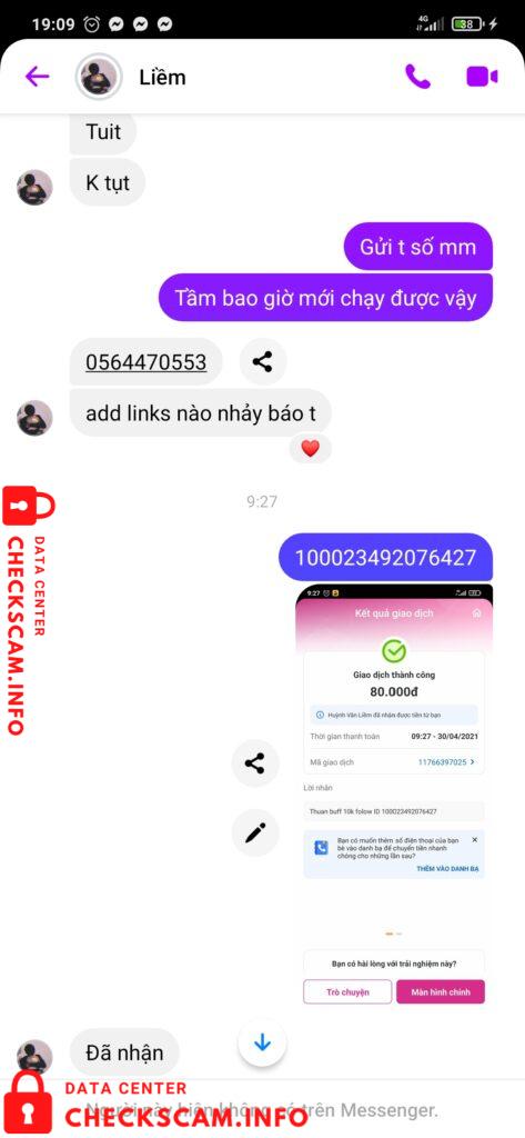 Evidence against Huỳnh Văn Liềm