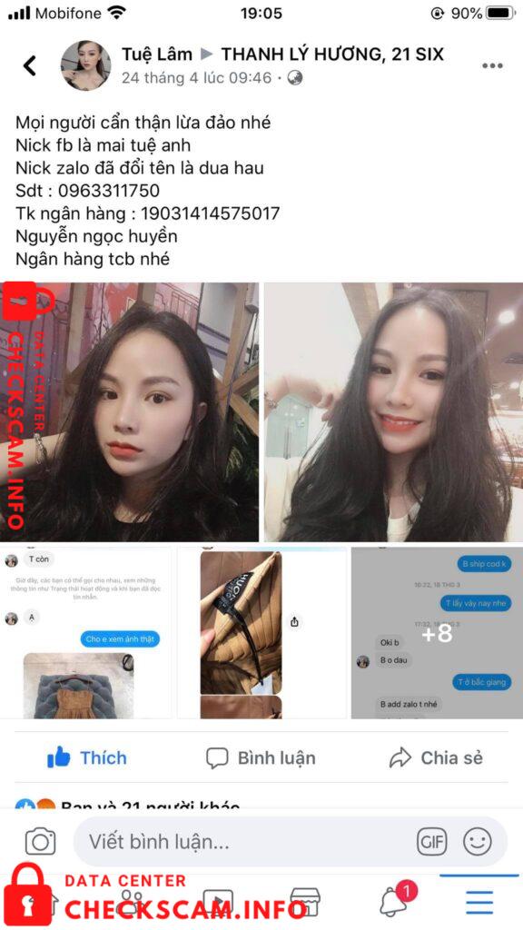 Evidence against Nguyen Ngoc Huyen