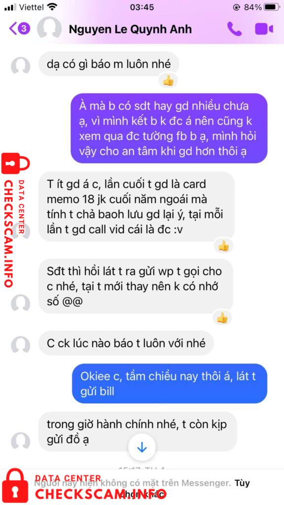 Evidence against Dương Thu Huyền