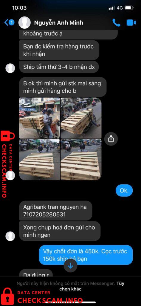 Evidence against Tran Nguyen Ha