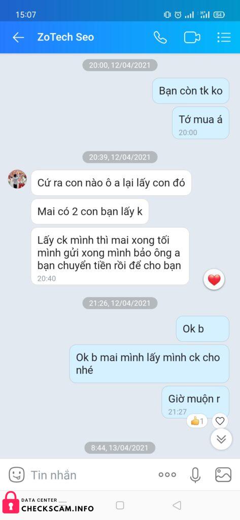 Αποδεικτικά στοιχεία κατά Đặng Quang Vinh