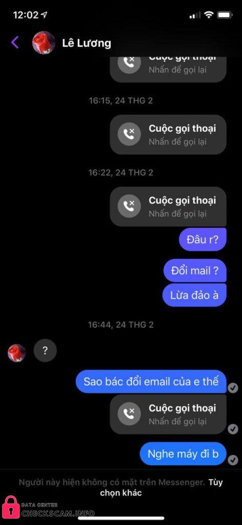 Bukti melawan Le Luong