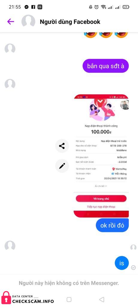 Bukti melawan Đặng Thế Khiêm