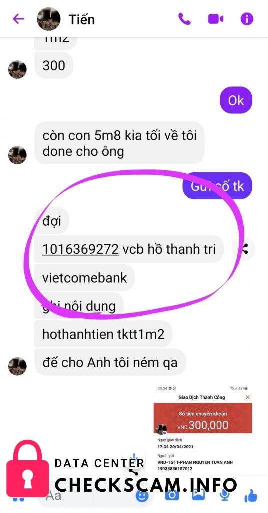 Bukti melawan Hồ Thanh Trì