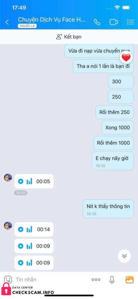 Bukti melawan Mai Thi Hoài Danh