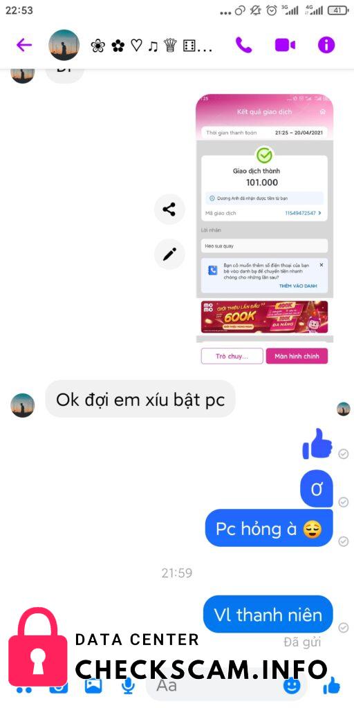 Bukti melawan Dương Anh