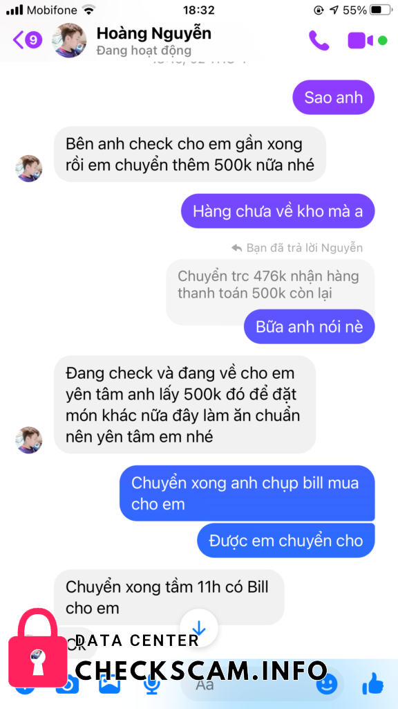 Αποδεικτικά στοιχεία κατά Nguyen Huy Hoang