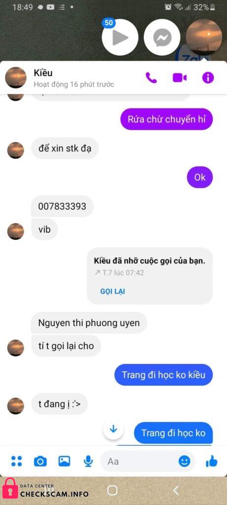 Αποδεικτικά στοιχεία κατά Nguyễn Thị Phương Uyên