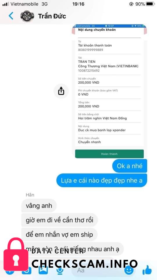 Αποδεικτικά στοιχεία κατά Tran Tien