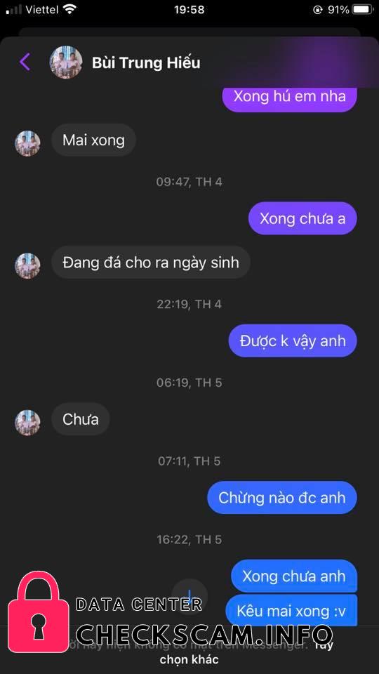 Αποδεικτικά στοιχεία κατά Bui Trung Hieu