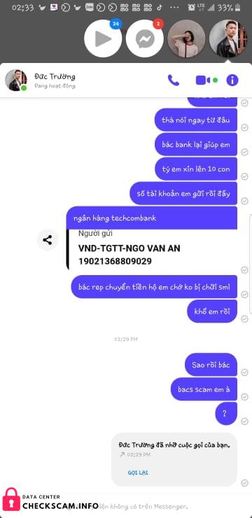 Αποδεικτικά στοιχεία κατά Ngo Van An