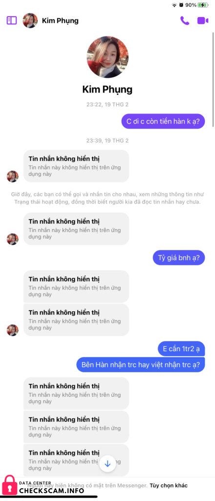 Αποδεικτικά στοιχεία κατά Nguyen Thi Kim Phung