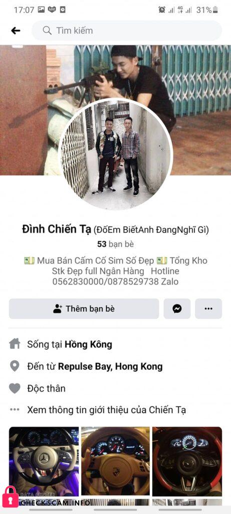 Αποδεικτικά στοιχεία κατά Ta Dinh Chien