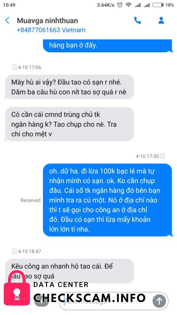 Αποδεικτικά στοιχεία κατά Nguyen Dinh Khuong