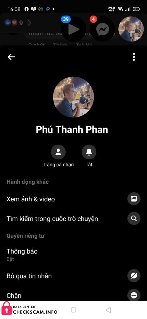 Αποδεικτικά στοιχεία κατά Phan Thanh Phú