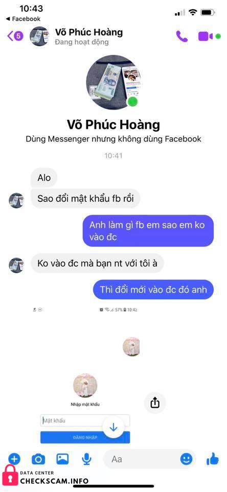 Αποδεικτικά στοιχεία κατά Vo Phuc Hoang